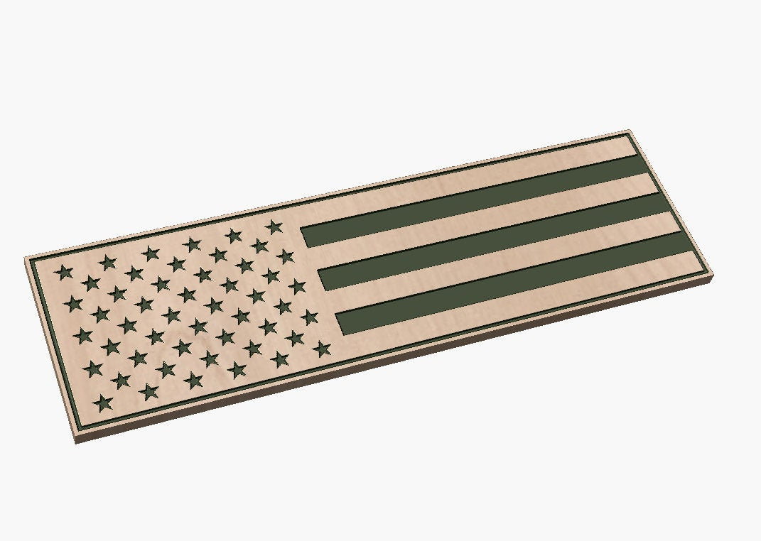 Top Half of American Flag Digital Design SVG, PNG – American South