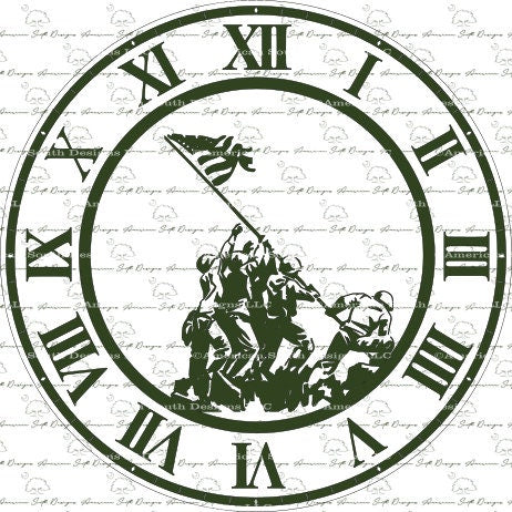 Iwo Jima Clock