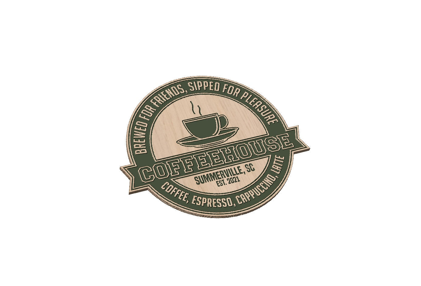 Coffeehouse Sign Template