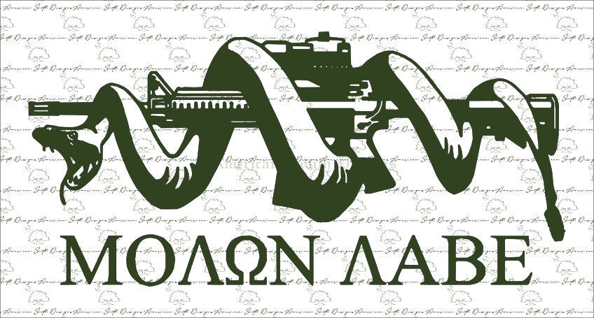 Molon Labe  Snake and A.R.
