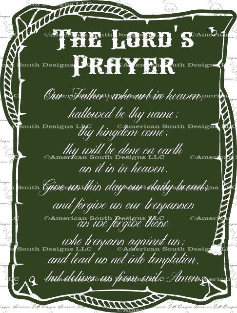 The Lord's Prayer Scroll