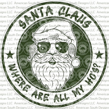 Santa Claus  Where Are All My Ho's?